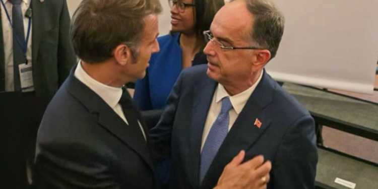Begaj takon presidentin francez Macron: Mik i mirë i Shqipërisë