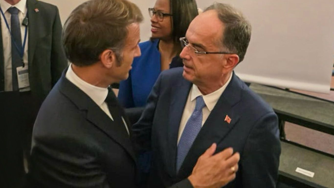 Begaj takon presidentin francez Macron: Mik i mirë i Shqipërisë