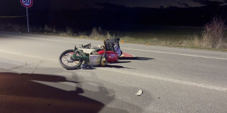 Aksident në Pogradec, plagoset rëndë drejtuesi i një motori ( Video)