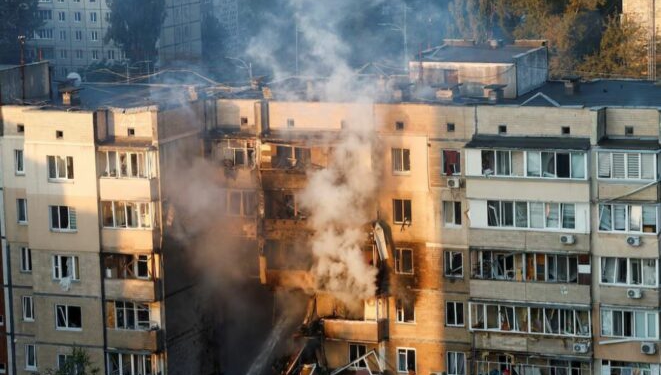 Rusia sulmon me dronë Kievin, 3 të vdekur dhe 18 të plagosur/ Mes viktimave edhe një foshnje