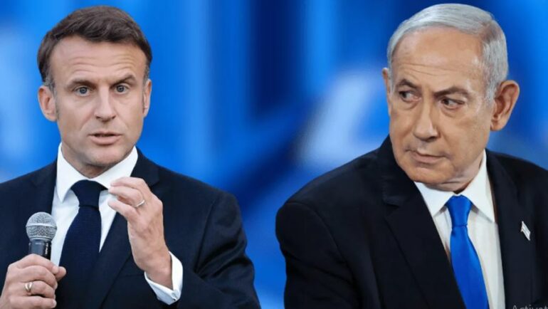 Paralajmërohet presidenti francNuk lejohet vizita në Tel Aviv, nëse nuk heq dorë nga njohja e Palestinës