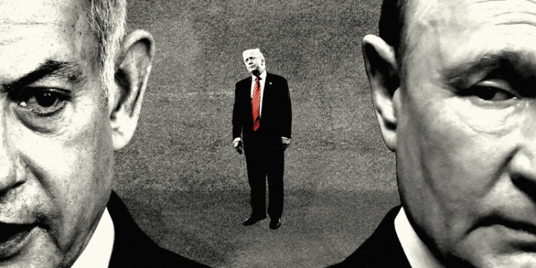 Trump hesht, ndërsa Putin dhe Netanyahu kalojnë çdo cak