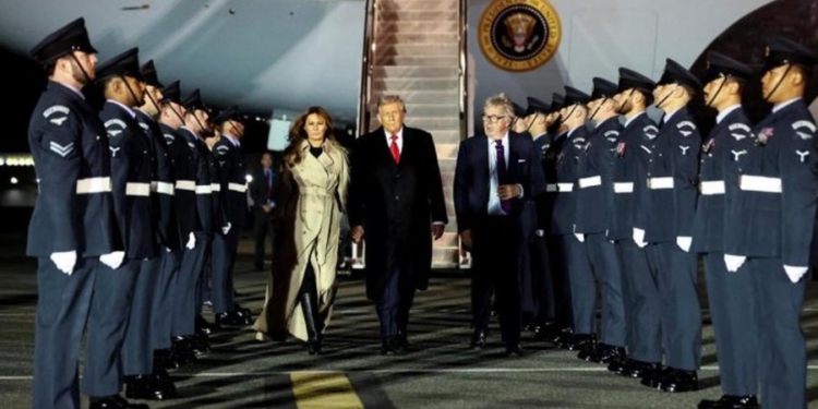 “Blindohet” Londra/ Trump vizitë dy ditore, do të takohet me Mbretin Charles III dhe kryeministrin Starmer