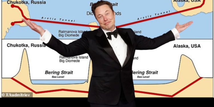 “Një tunel “Putin-Trump” që lidh Amerikën me Rusinë, ta ndërtojë Elon Musk”