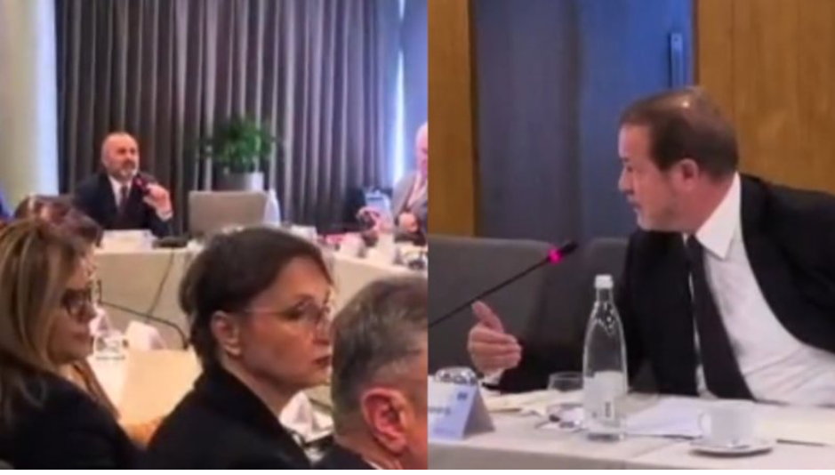 “Jemi me Venecian këtu! Nuk është normale kjo…”, Gjin Gjoni “përplaset” me Ulsi Manjën