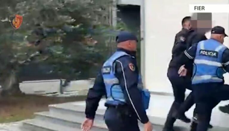 “Ndal, policia!”/ Qarkullonin të armatosur dhe nuk iu bindën urdhrit për të ndaluar, 2 në pranga, mes tyre një vajzë… (VIDEO)