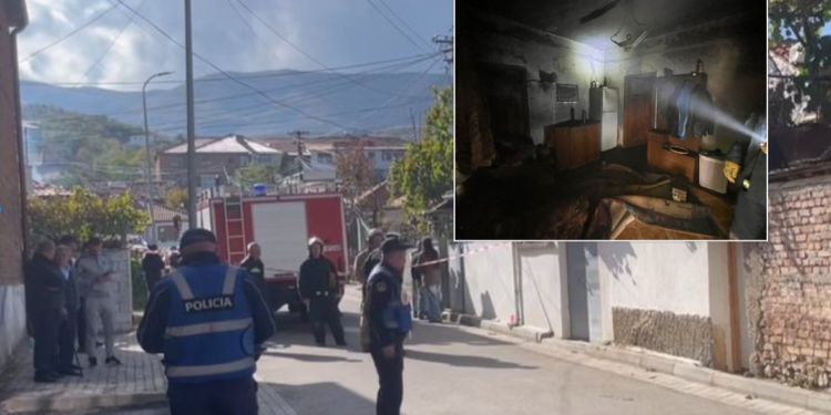 Tragjedia në Maliq, fëmijët po luanin me shkrepëse, nëna nxori vajzën dhe u rikthye për djalin, por humbën jetën të dy
