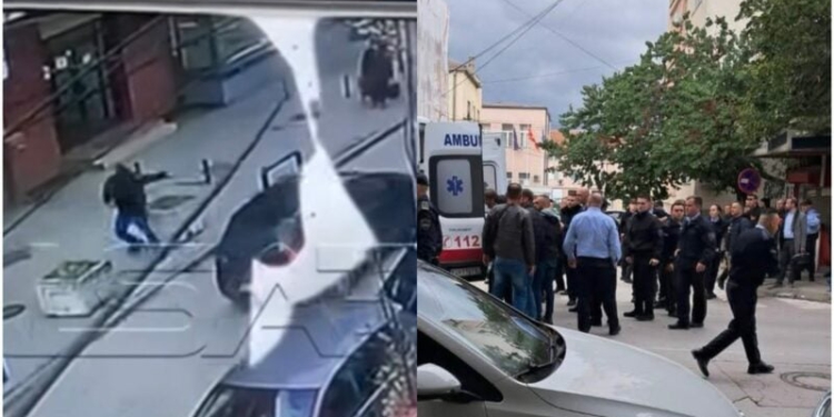 VIDEO/ Atentati me armë i zyrtarit të BDI-së, publikohen pamjet e momentit kur qëllohet