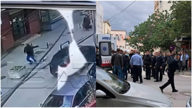VIDEO/ Atentati me armë i zyrtarit të BDI-së, publikohen pamjet e momentit kur qëllohet