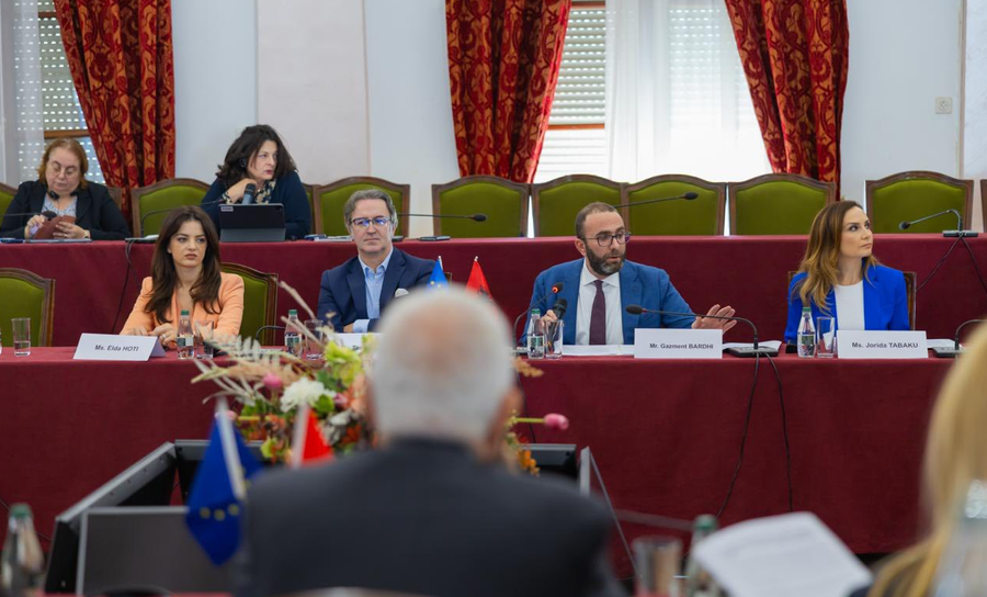 Demokratët takohen me delegacionin e Stabilizim-Asocimit, Bardhi: Diskutuam për raportin e ODIHR