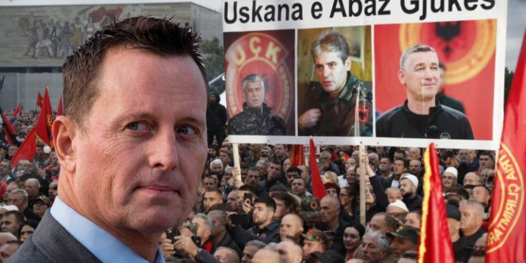 Publikon video nga protesta në Tiranë në mbështetje të UÇK/ Grenell sulmon Gjykatën e Hagës: Ka dalë jashtë kontrollit…