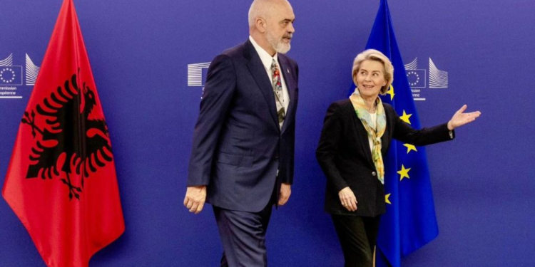 Turi në Ballkanin Perëndimor, Rama pret nesër në Tiranë Presidenten e Komisionit Europian. Zbardhet axhenda