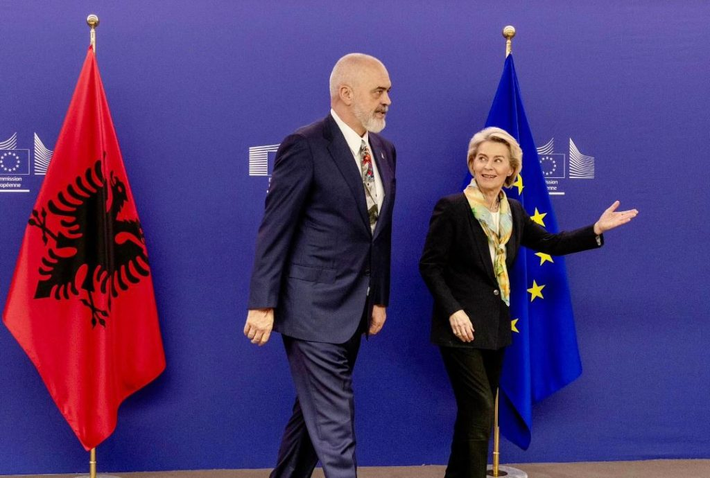 Turi në Ballkanin Perëndimor, Rama pret nesër në Tiranë Presidenten e Komisionit Europian. Zbardhet axhenda