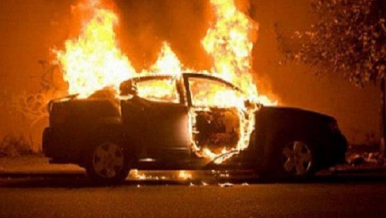 Gjendet një makinë e djegur në Tapizë të Fushë-Krujës, brenda saj zbulohen dy automatikë