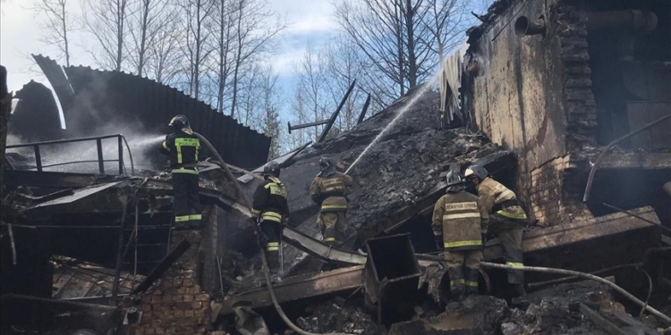 Shpërthim i fuqishëm në fabrikën ushtarake në Rusi, raportohet për 12 viktima
