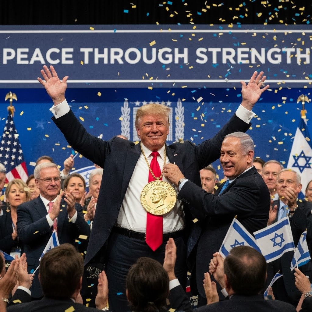 Çmimi Nobel për Paqen, Netanyahu: Jepjani Donald Trump, e meriton