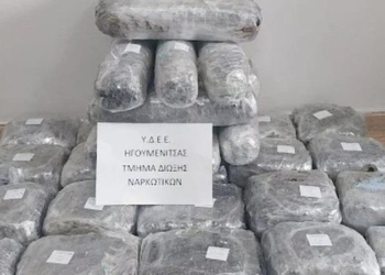 Tentuan ta kalonin drejt Greqisë, arrestohen me 47 kg kanabis dy shqiptarë në Igumenicë
