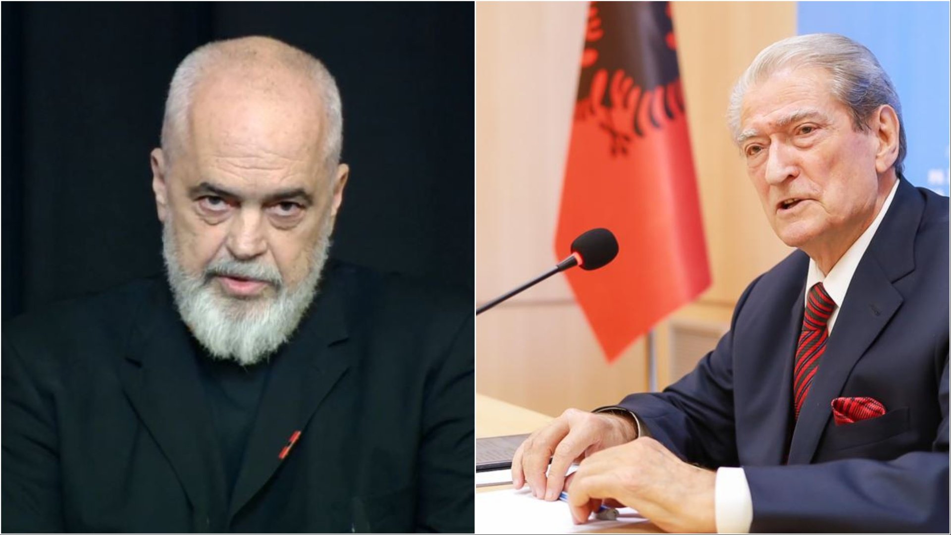 Fjalimi i Ramës në ceremoninë mortore të Fatos Nanos, reagon Berisha: Puthja e Judës