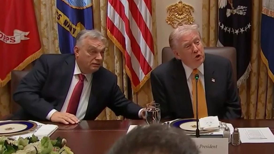 VIDEO/ Batuta e Orban për zëdhënësen e Shtëpisë së Bardhë në takimin me Trump: A mund ta marr me vete në Hungari?