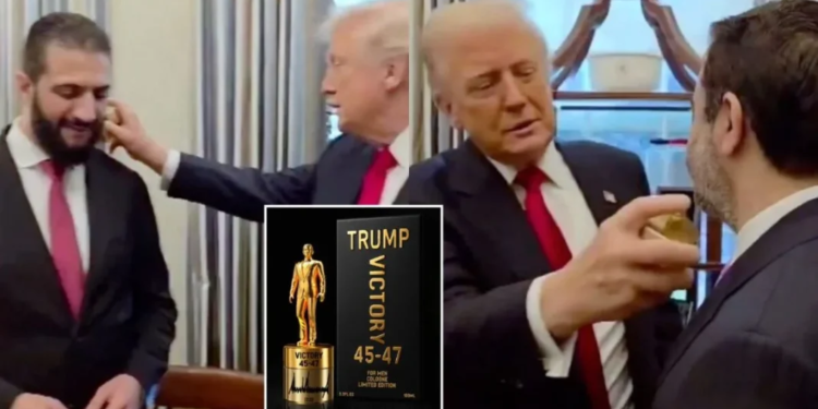 VIDEO-“Sa gra ke, me ju kurrë si dihet?”, Batutat e Trump/ Spërkat me parfum homologun sirian