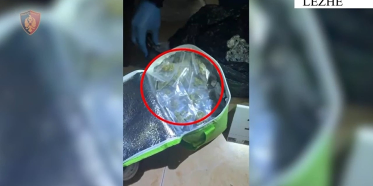 (Emri)Ktheu lokalin në laborator droge/ Tentoi t’i largohej policisë me biçikletë dhe hodhi çantën me kanabis në lumë, pranga 43 vjeçarit