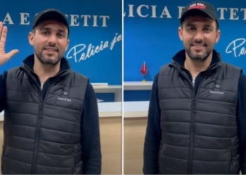 “Më proceduan penalisht!”/ Pas protestës Adriatik Lapaj shfaqet brenda Komisariatit të Policisë