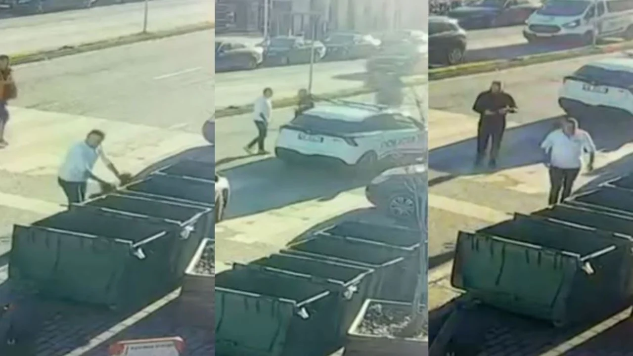 Hodhi qeset e mbeturinave jashtë koshit, e pëson qytetari në Shkodër. Momenti kur policia e kthen t’i marrë mbrapsht