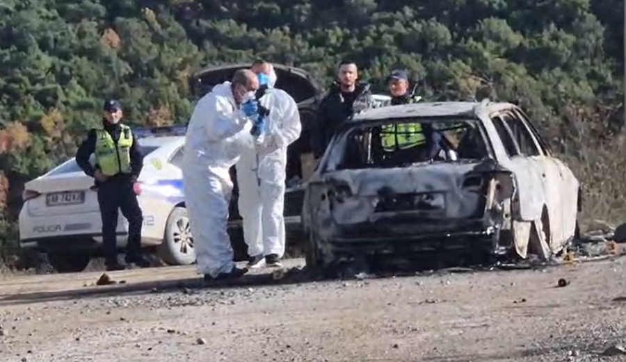 Katër plumba i morën jetën Mëhallës, gjendet një pistoletë në mjetin e djegur të autorëve