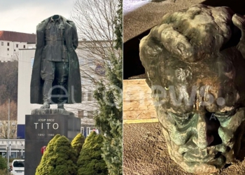 VIDEO- Josip Broz Titos i “pritet” koka në Slloveni, në pranga autorit për dëmtimin e…