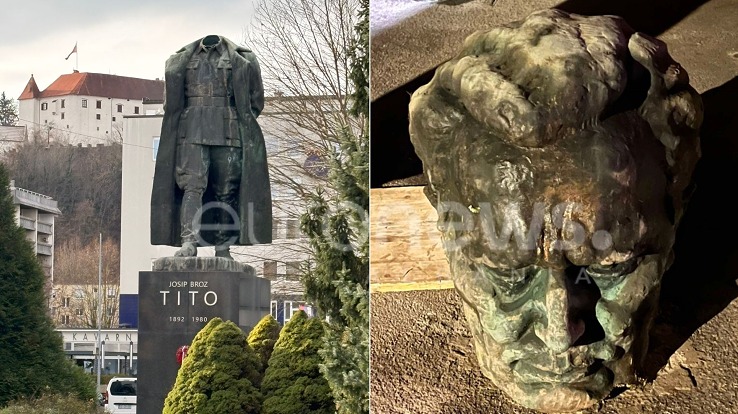 VIDEO- Josip Broz Titos i “pritet” koka në Slloveni, në pranga autorit për dëmtimin e…