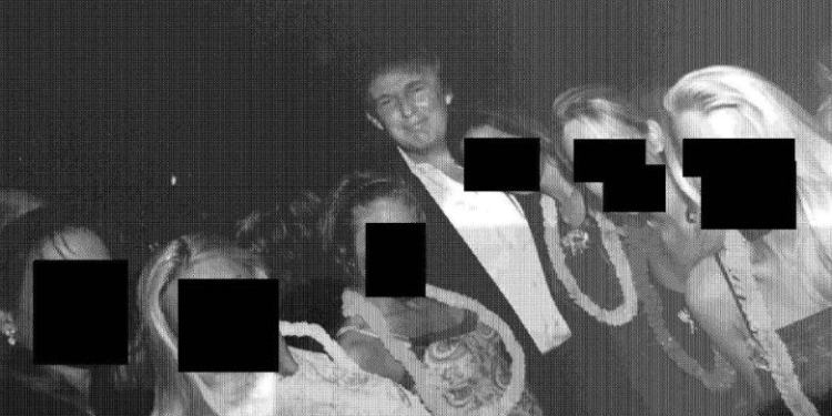 Publikohen detajet e reja/ Dosja Epstein, Trump në foto i rrethuar nga gratë