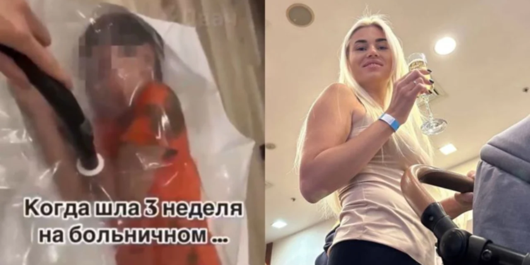 Rrjeti “kryqëzon” influenceren/ Reagimet pasi futi djalin në qese vakumi për një video: Nuk është e denjë për të qenë nënë