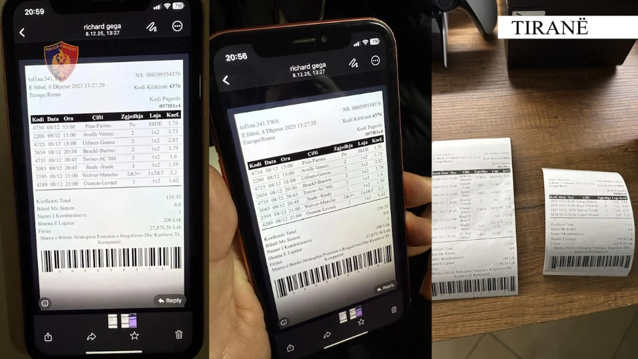 Kthyen lokalet në ambient të lojërave të fatit, tre të arrestuar, nën hetim edhe..