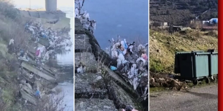 Brigjet e lumit Kir mbushen me mbetje, qytetarët e papërgjegjshëm e kthejnë në një landfill