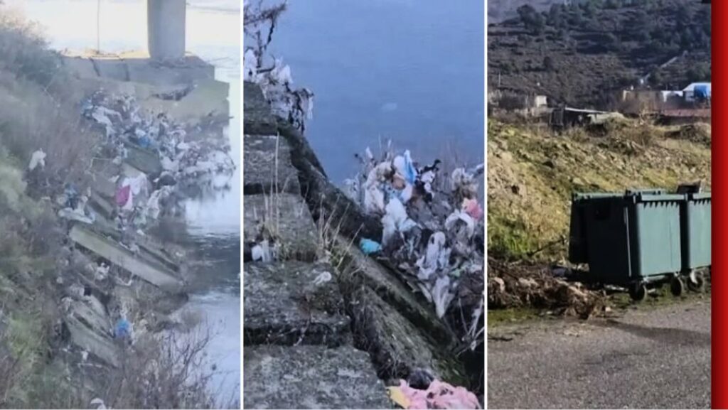Brigjet e lumit Kir mbushen me mbetje, qytetarët e papërgjegjshëm e kthejnë në një landfill