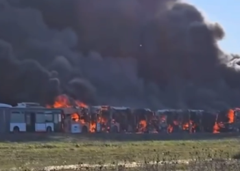 VIDEO- Zjarri në Durrës, reagon policia: U dogjën disa autobusë të vjetër