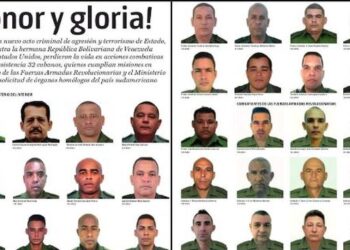 Havana zyrtare publikon fotot: Kush janë 32 ushtarët kubanë, që u vranë duke mbrojtur Maduron