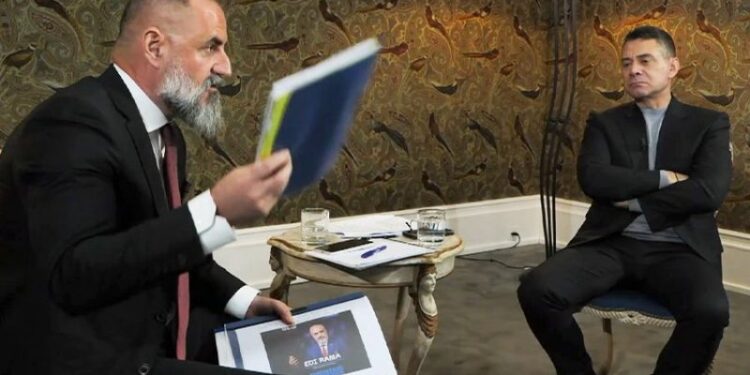 Berisha në delir pas intervistës së Ahmetajt në televizionin e tij: Është guximtar i madh!