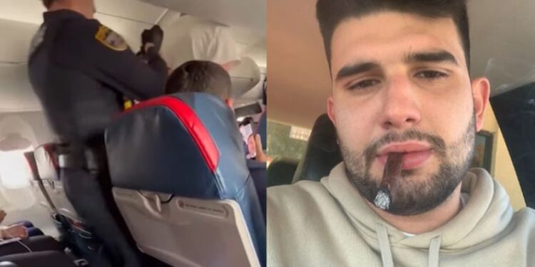 Shkaktoi panik duke tentuar hapjen e derës së avionit në fluturim, shqiptari dënohet me burg! Përleshja me stjuardesat..(EMRI+VIDEO)