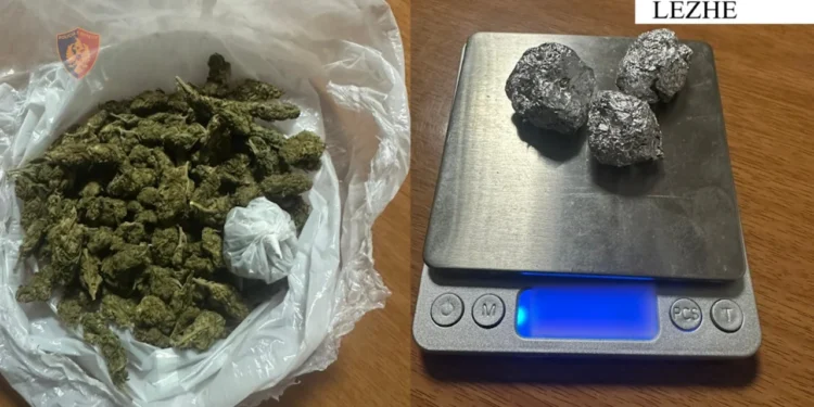 Shpërndanin lëndë narkotike në Lezhë, arrestohen në flagrancë dy të rinjtë