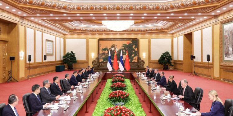 Kryeministri i Finlandës viziton Kinën, thellim i bashkëpunimit praktik në sektorët e gjelbër dhe të inovacionit