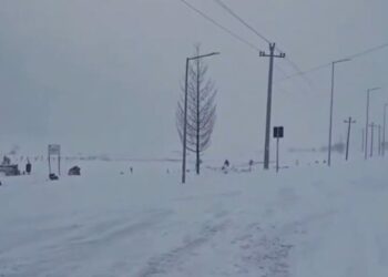 Automjeti me 3 persona bllokohet nga bora në malet e Gramshit, humbet kontakti prej orësh