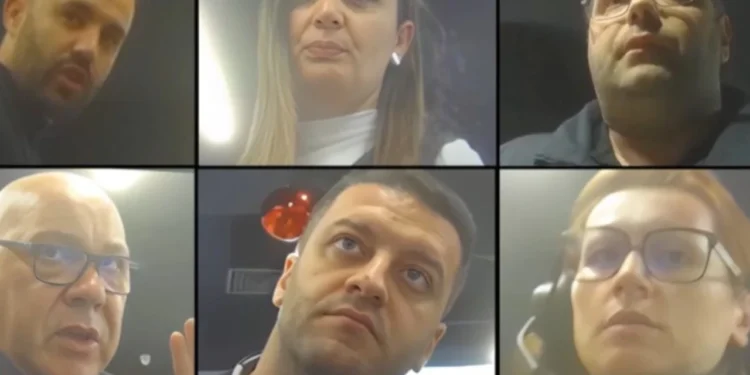 Dalin pamjet nga aksioni kundër call-center-ve në dy kullat e Tiranës: Duart lart, mos prekni telefonat