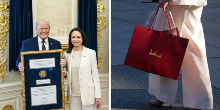 I fali Trump-it çmimin e saj Nobel për Paqen, por… çfarë mori në këmbim Machado?