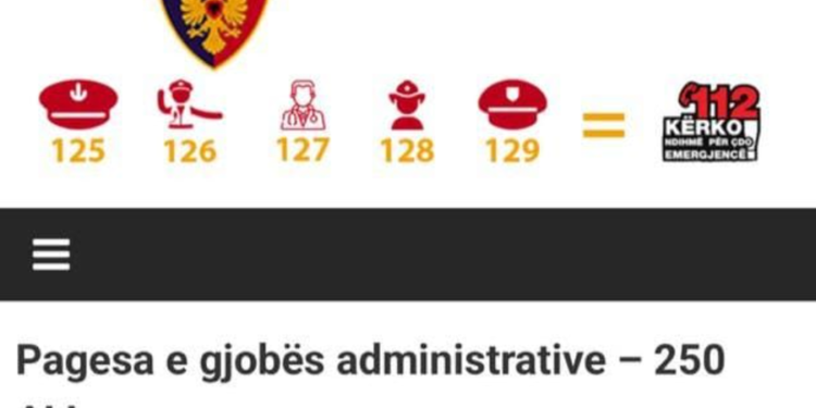 Policia ngre alarmin: Kujdes nga mesazhet mashtruese për gjoba automjetesh që imitojnë faqen zyrtare