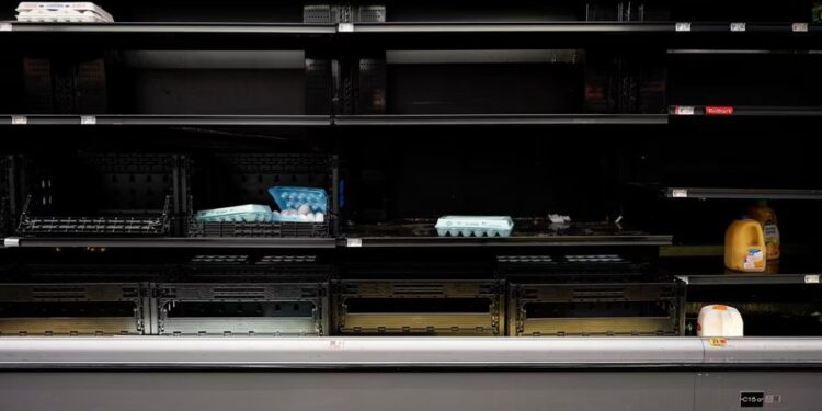 Më pak vezë, bukë dhe ujë në dyqane, blerësit në SHBA nxitojnë të furnizohen para stuhisë