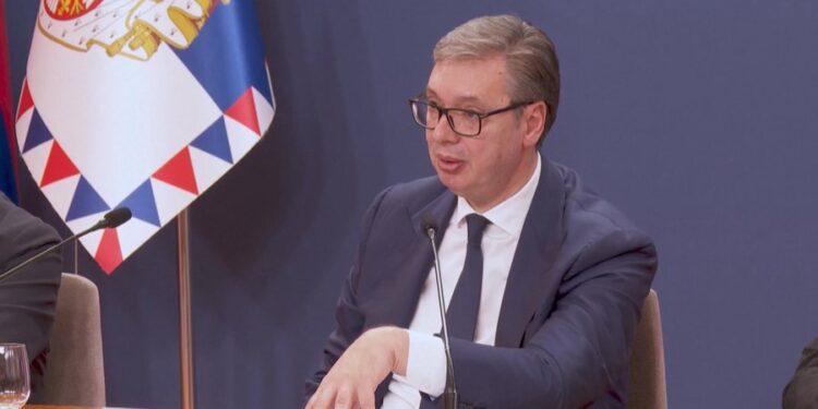 Vuçiç: SHBA paraqiti një kërkesë “politike” dhe një të lidhur me energjinë për të nisur Dialogun Strategjik