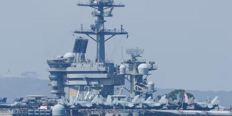 Po i afrohej aeroplanmbajtëses amerikane ‘USS Lincoln’, SHBA-ja rrëzon një dron iranian në Detin Arabik