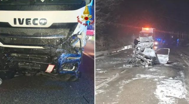 Makina e tij u përplas “kokë më kokë” me një kamion, humb jetën shqiptari në Itali