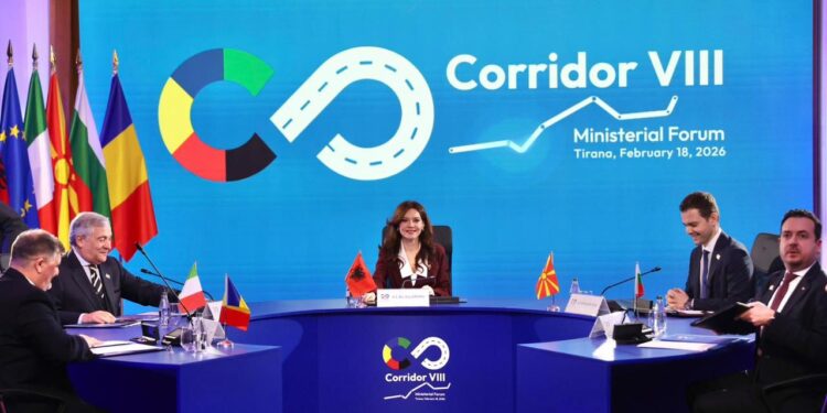 Spiropali në Ministerialin e Tiranës: Korridori VIII, aset strategjik për Europën. Shqipëria nyje e besueshme e projektit